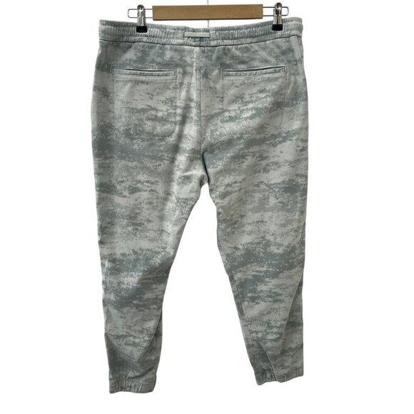 Athleta Farallon Pebbles Texture Abalon Travel Lifestyle Jogger Pants Women L - Picture 2 of 12